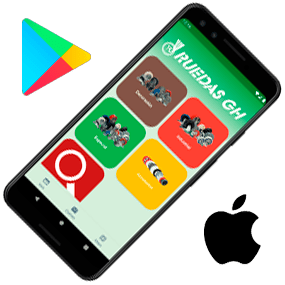 App Ruedas GH Android iOS
