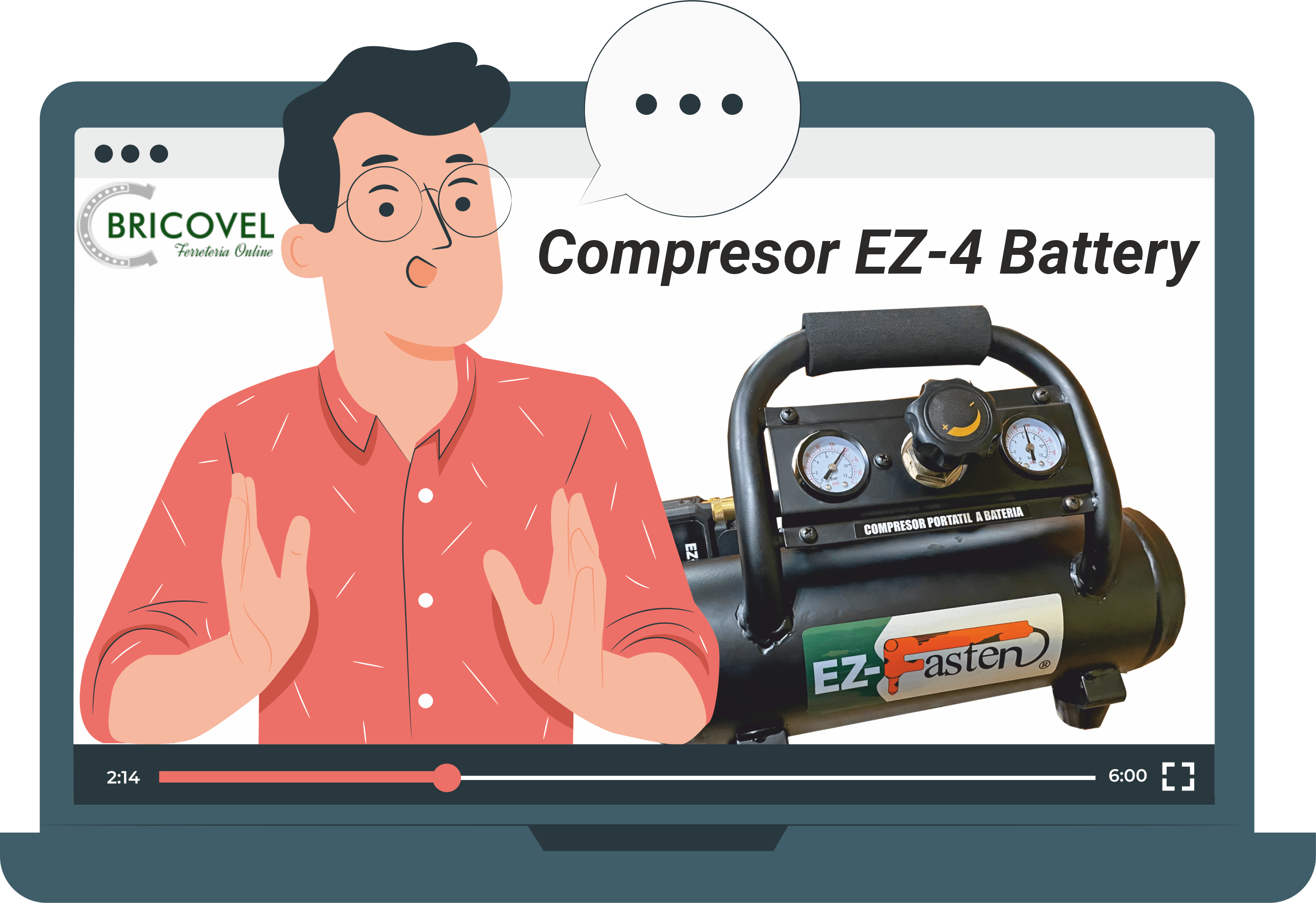 Compresor EZ-4 Battery