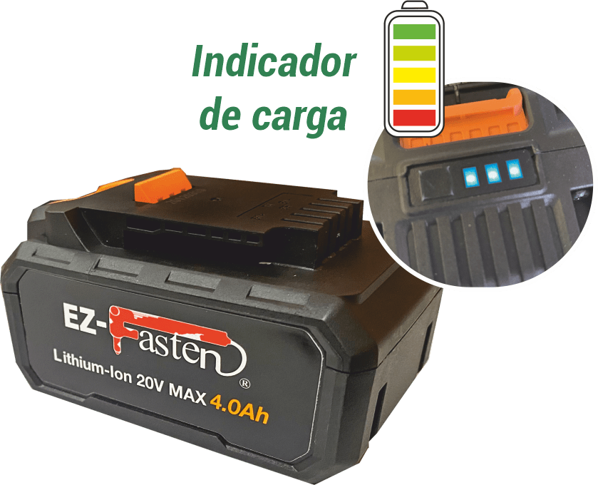 EZ-4 Battery - Indicador de Carga